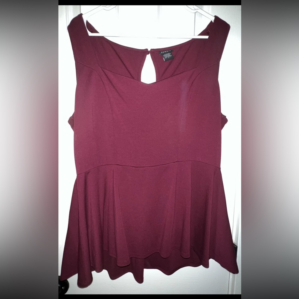 Torrid Maroon Blouse